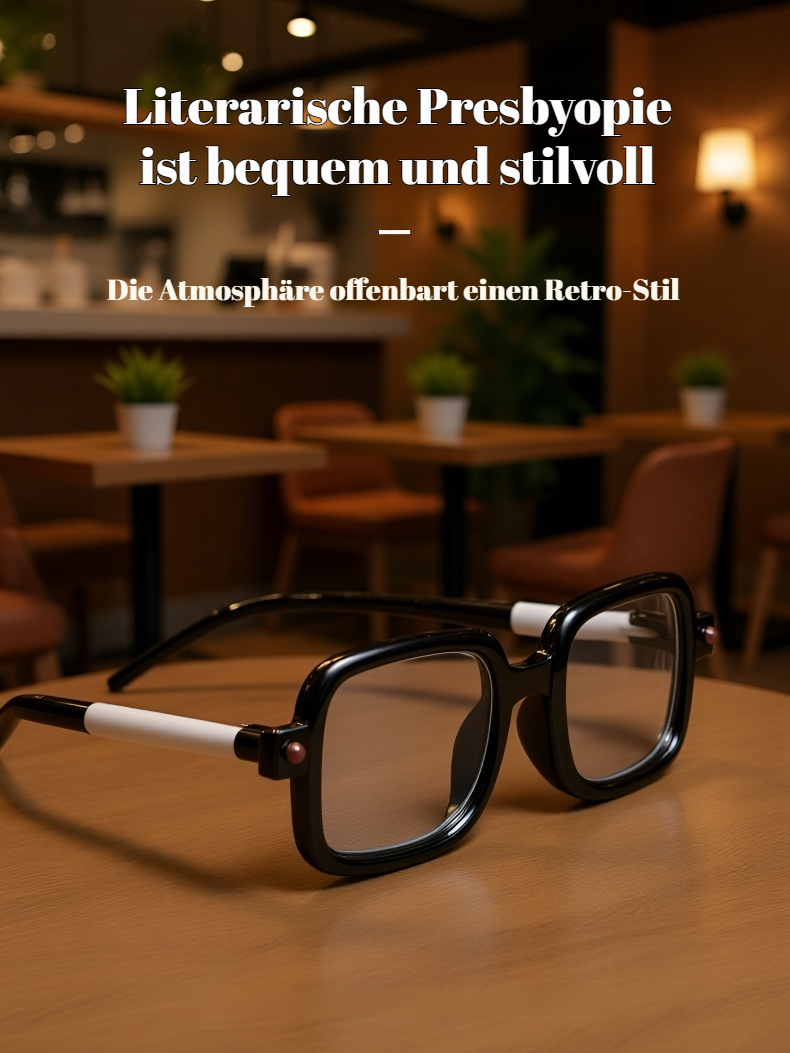Handgefertigte deutsche Lesebrille für Herren