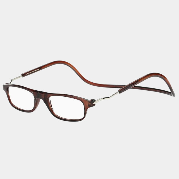 Senioren-Lesebrille mit Magnetverschluss – Umhängeband, Anti-Verlust, Blaulichtschutz