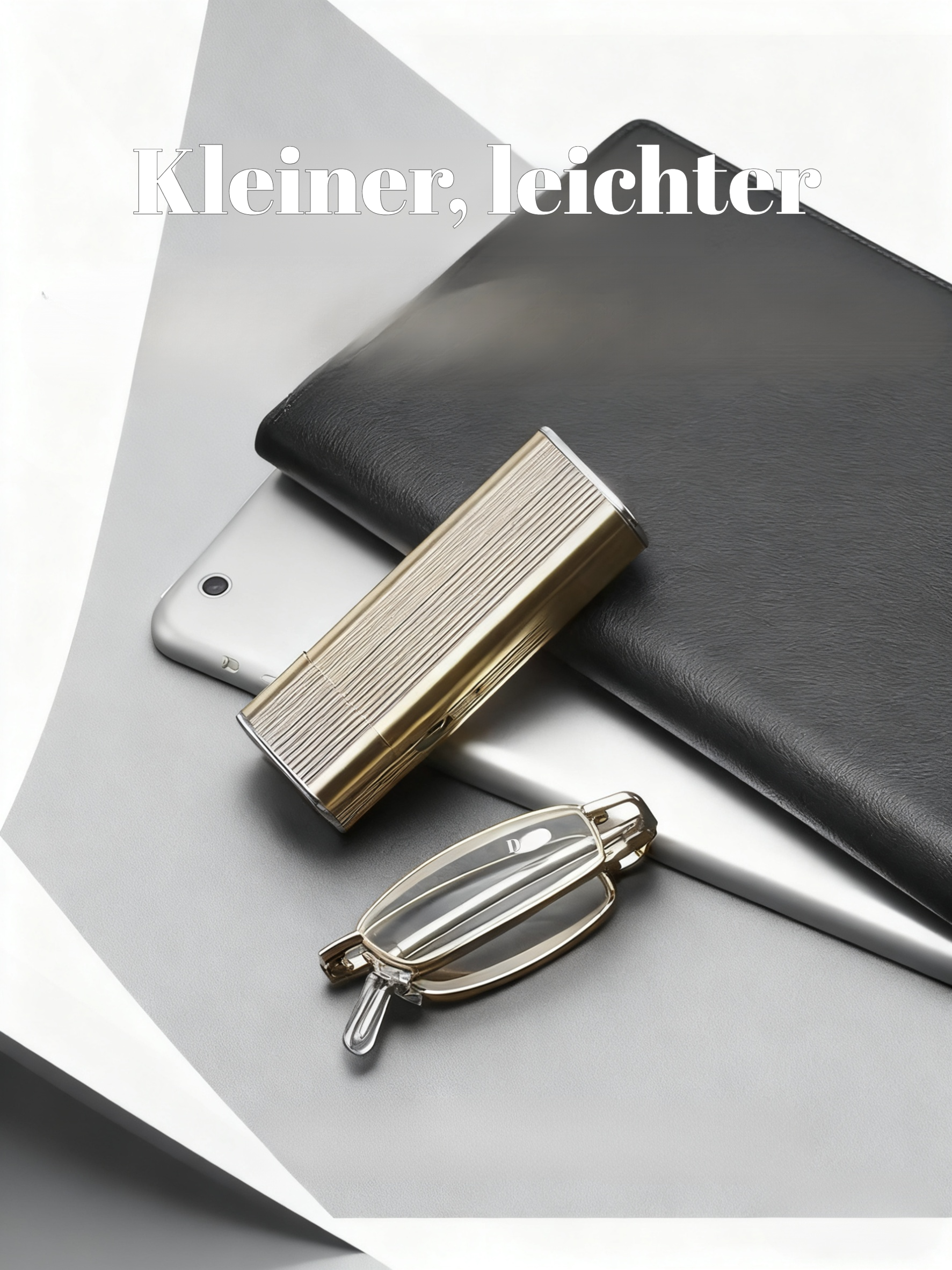 Ultra-leichte faltbare Damen-Lesebrille – Hochauflösende Taschen-Lesebrille