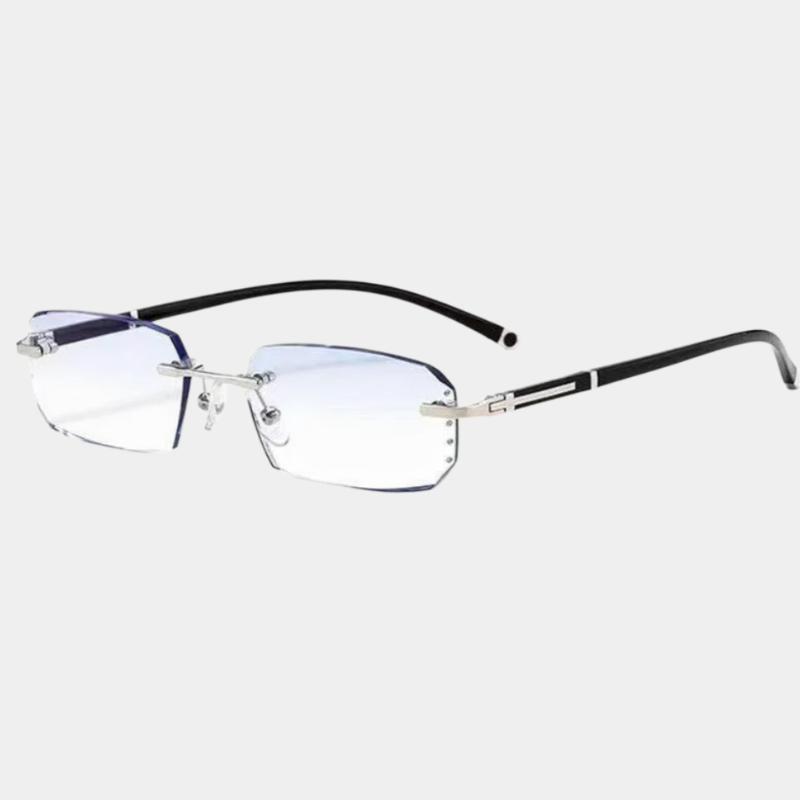 Herren-Autofokus-Altersbrille mit Blaulichtfilter, Gleitsichtgläser für Nah- und Fernbereich