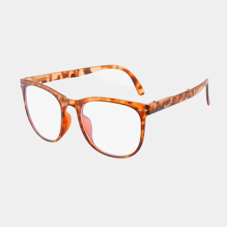 Faltbare tragbare Lupe Mode Blaulicht-Altersweitsichtbrille Netzwerklupegbrille