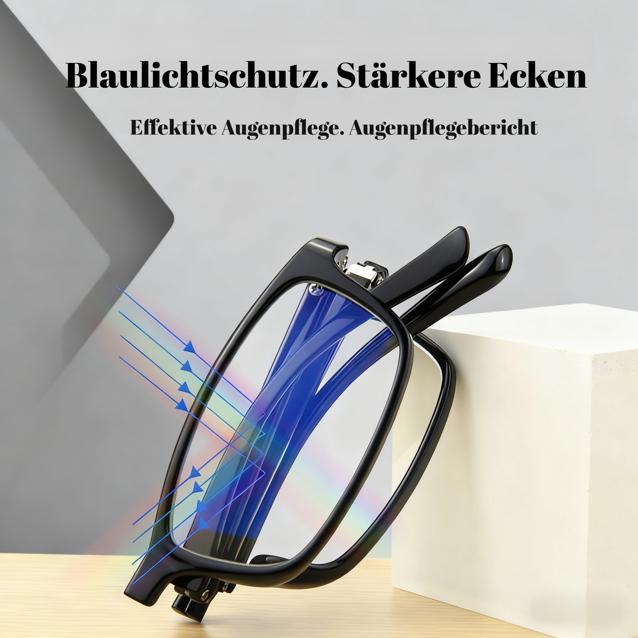 Kính lão thị đa tiêu cự có thể gập lại