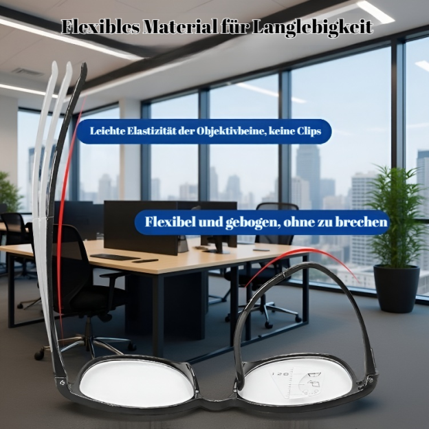 Multifokale Intelligente Lesebrille für Damen und Herren