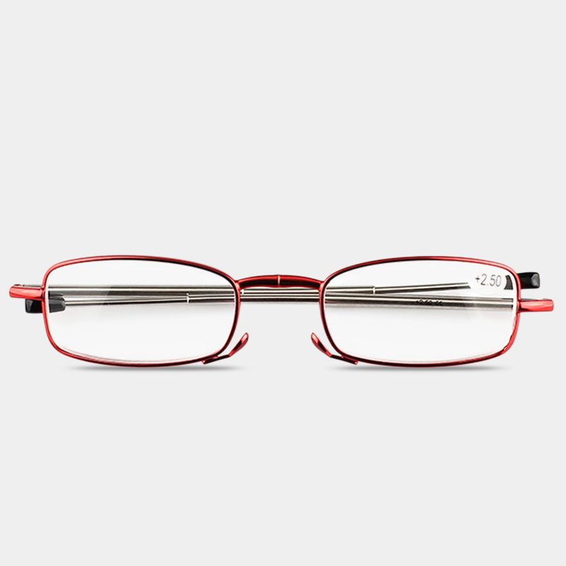 Tragbare, faltbare Lesebrille mit hoher Auflösung – Kompakte Notfallbrille