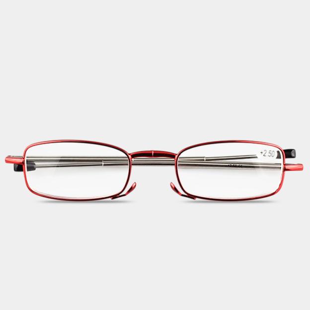 Tragbare, faltbare Lesebrille mit hoher Auflösung – Kompakte Notfallbrille