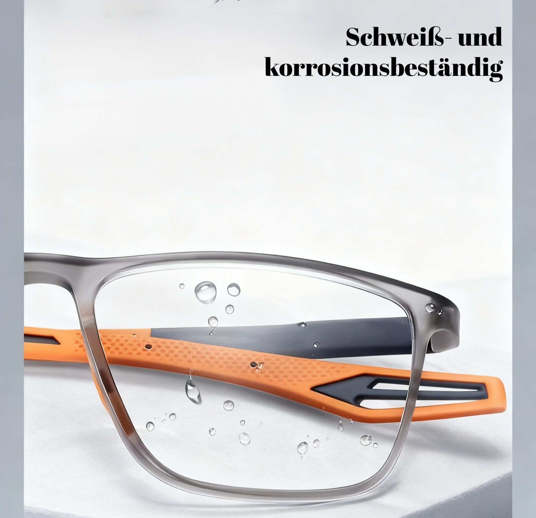 Ultra-leichte Lesebrille für Herren – Sportlich, rutschfest, Blaulichtschutz