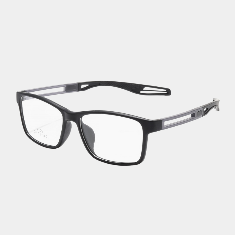 Sportbrille für Herren, Outdoor, Antirutsch, ultraleicht, stoßfest, individuell verglasbar 