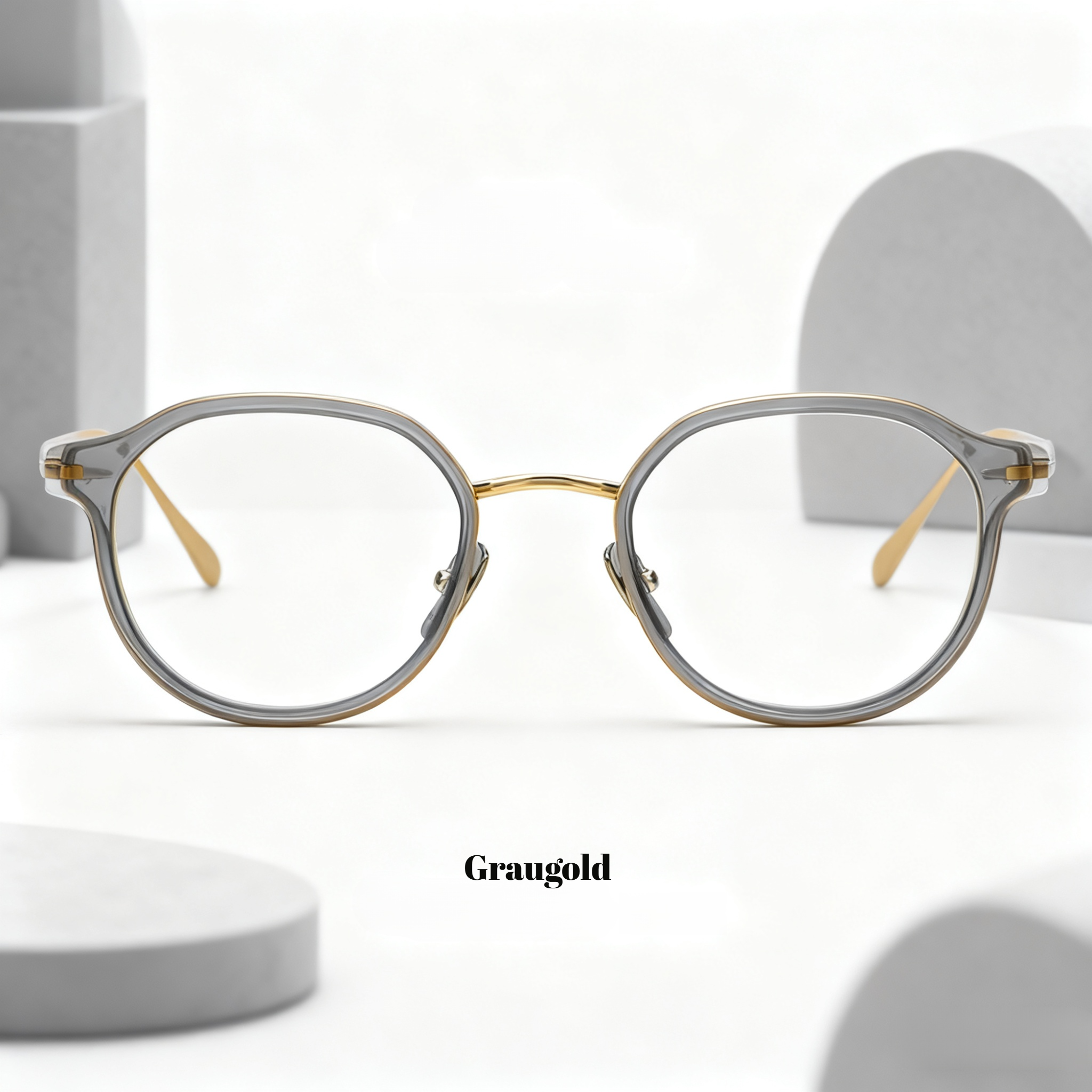 Männer Titan-Brillenfassung – Leichte Luxusfassung für Korrektionsbrillen