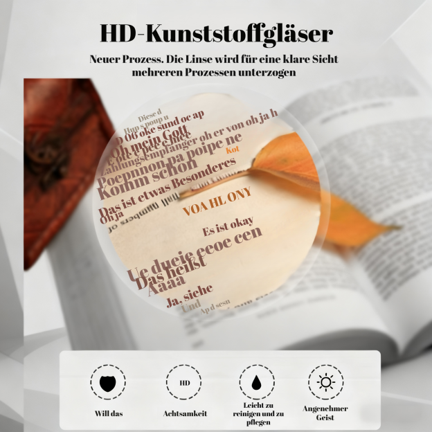 Kính lão thị đa tiêu cự có thể gập lại