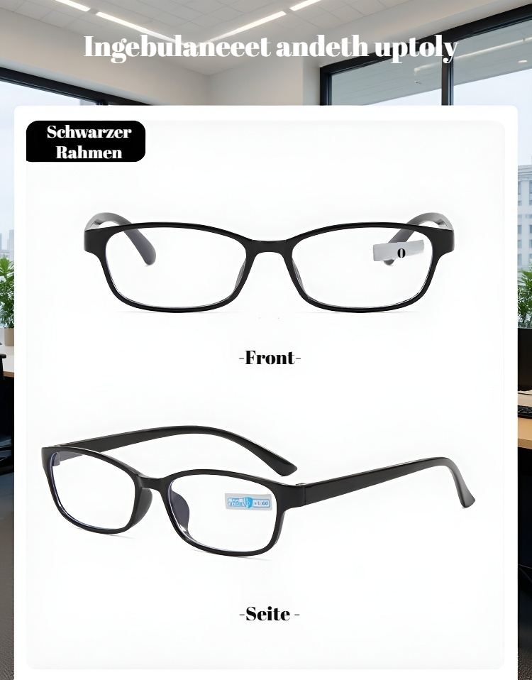 Reise-Lesebrille &ndash; kompakt und robust