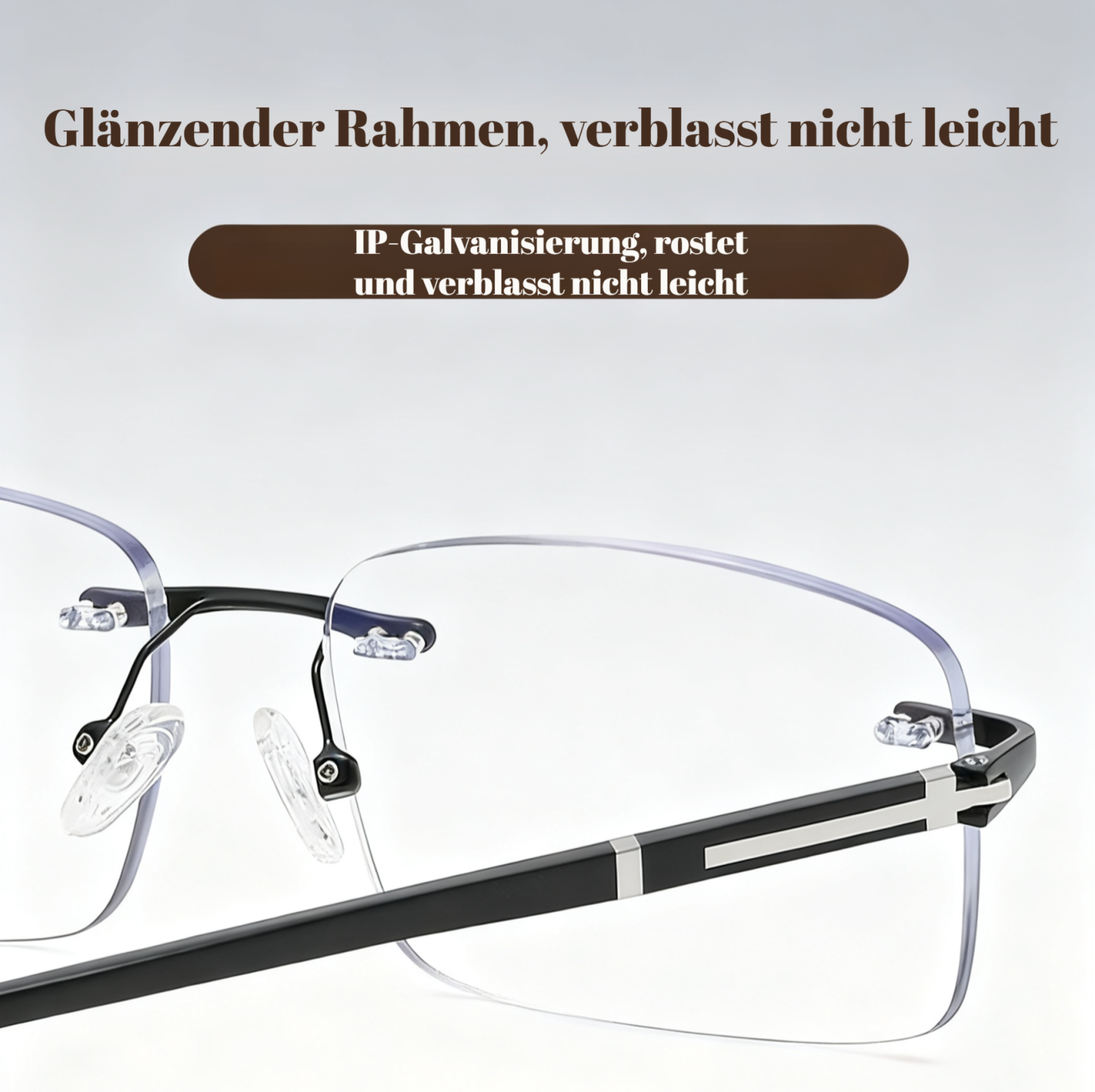 Herren-Autofokus-Altersbrille mit Blaulichtfilter, Gleitsichtgläser für Nah- und Fernbereich