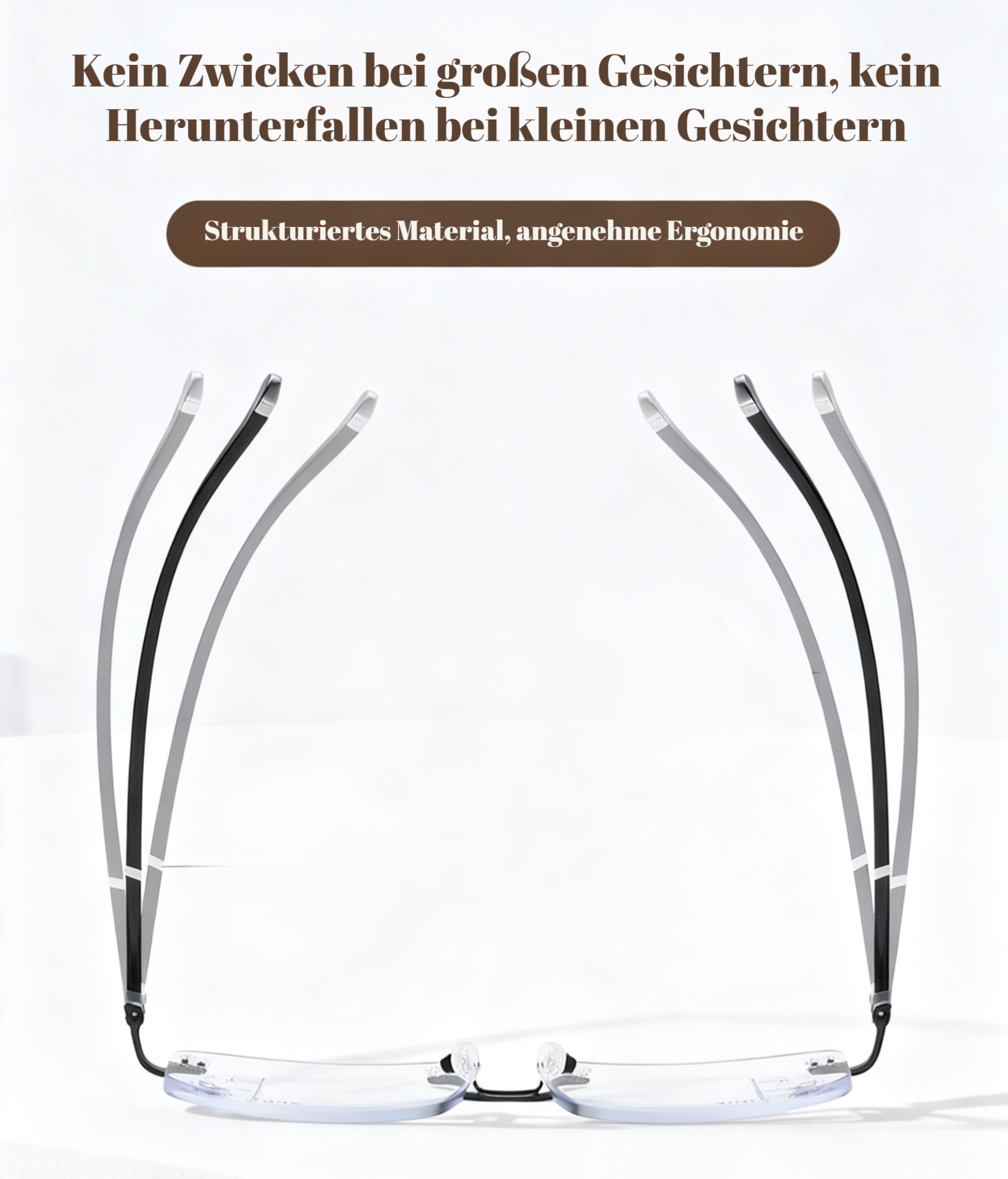 Herren-Autofokus-Altersbrille mit Blaulichtfilter, Gleitsichtgläser für Nah- und Fernbereich