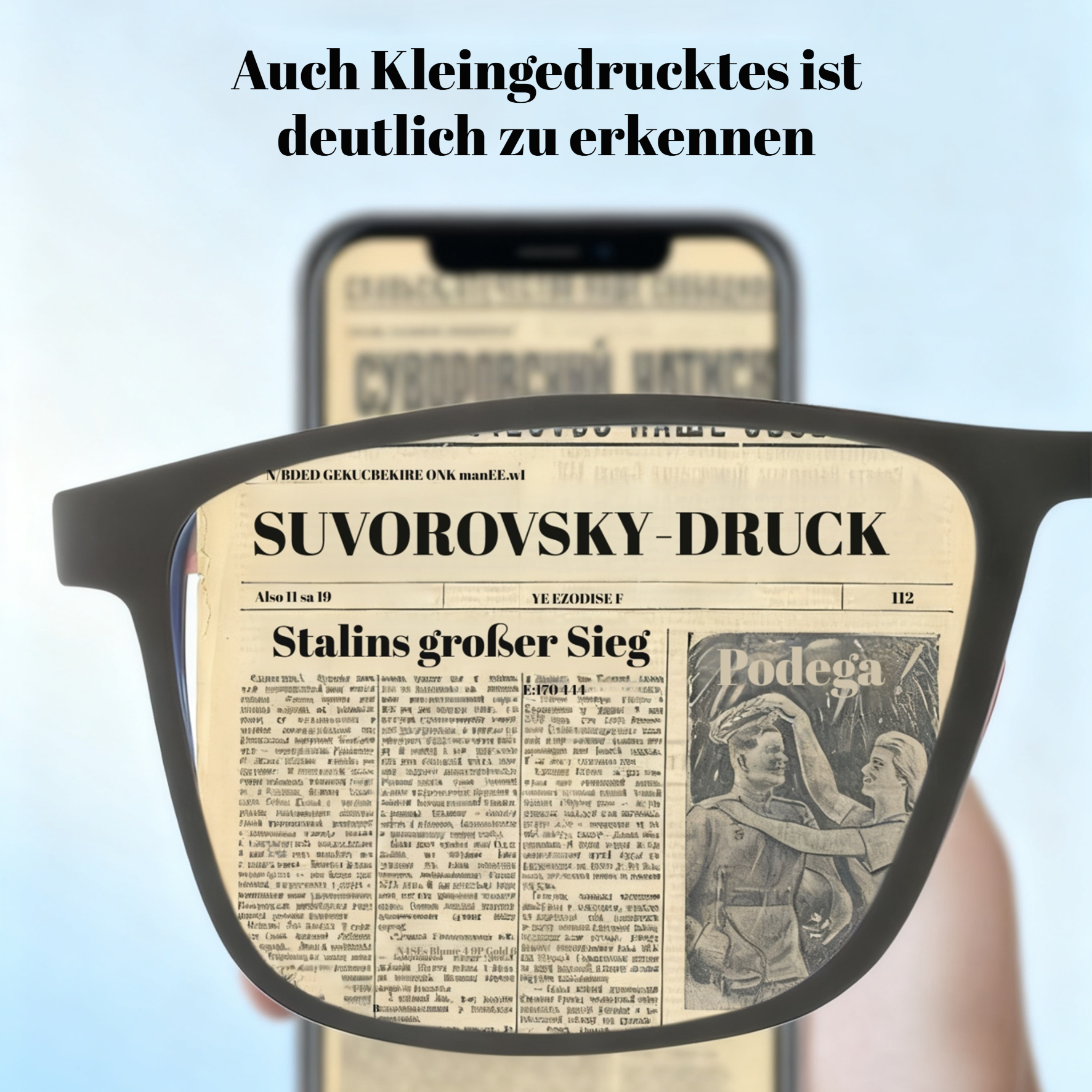 Sportliche Gleitsicht-Lesebrille mit Blaulichtschutz, rutschfest, für Nah- und Fernsicht