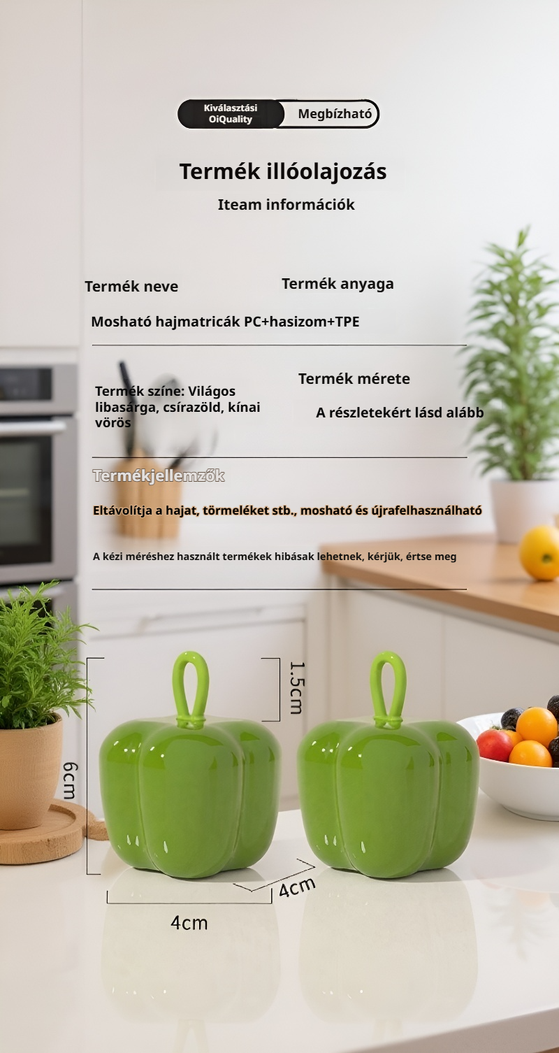 Könnyen tisztítható szöszeltávolító henger