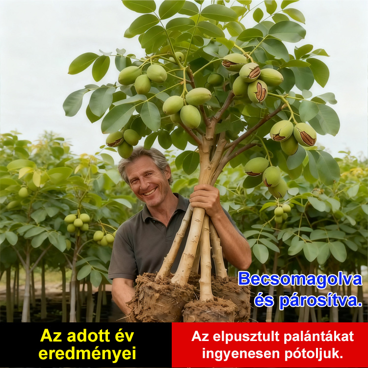 Egyetlen ültetés, évtizedekig tartó bőséges termés! Kártevő-ellenálló és magas túlélési arányú – hozza létre könnyedén saját "dióskertjét"!