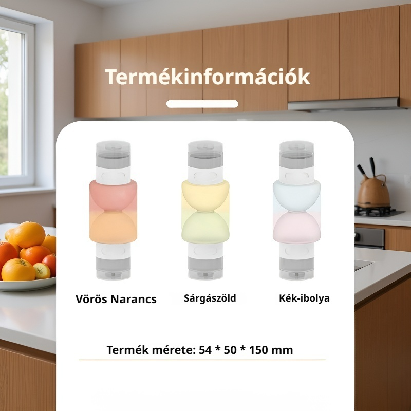 Kétfejű palackok utazótáskában