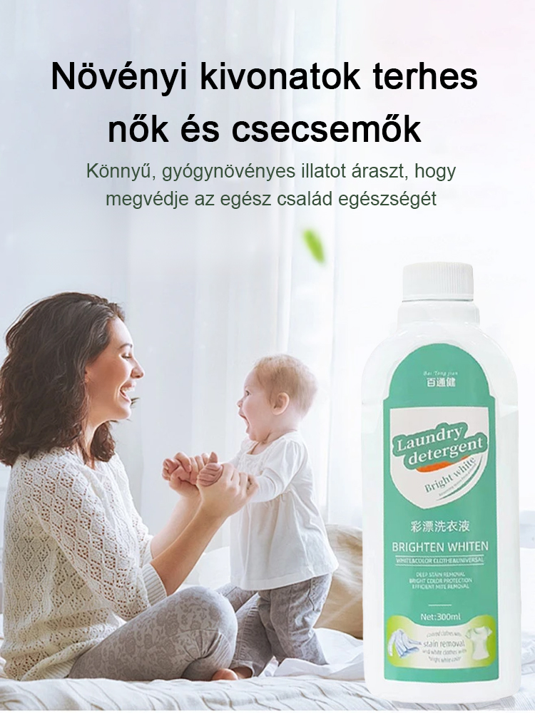 Ne dobja ki a régi ruhákat! Háromszorosan továbbfejlesztett folteltávolító csodaszer, erősebb, mint a hagyományos mosószerek.