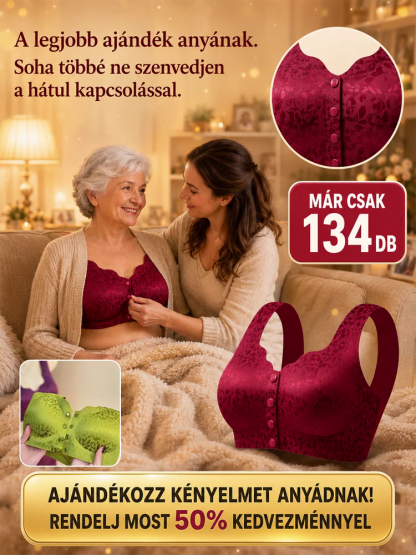 Láthatatlan Alakformáló Melltartó ✨ Elöl Záródó & Vezeték Nélküli ✅ Megvéd a lógástól⏰ KORLÁTOZOTT IDEJŰ AKCIÓ: 50% KEDVEZMÉNY 