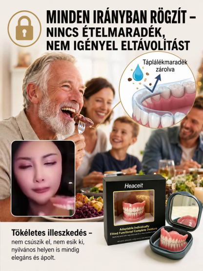 Harapjon könnyedén almát és csontot! Gyémánt keménységű egyedi fogsor, szabadalmaztatott csúszásgátló, soha nem lazul meg