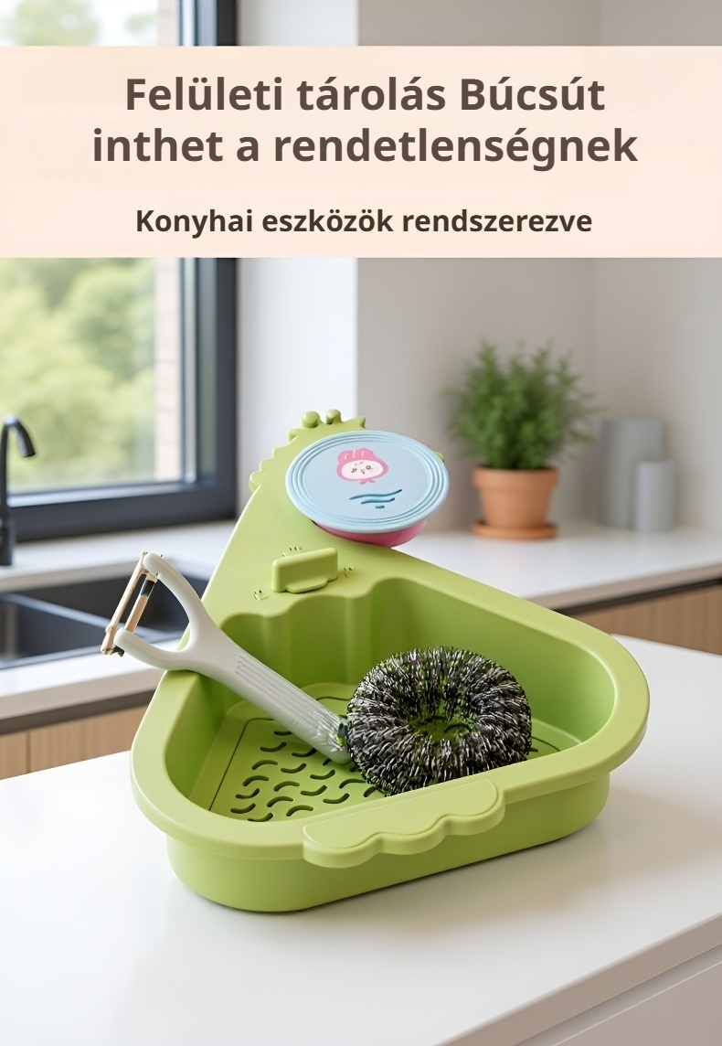 Modern konyhai szűrő tapadókoronggal
