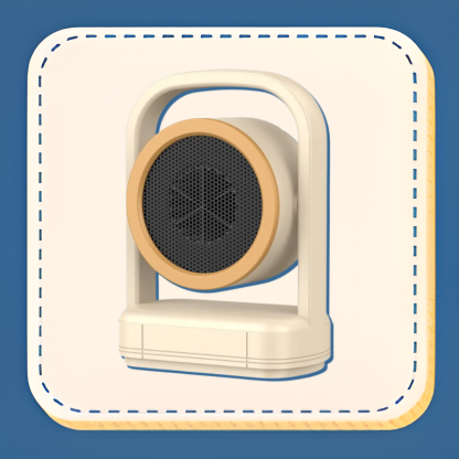  Meleg levegő keringetéses asztali lábmelegítő, gyors hőleadás