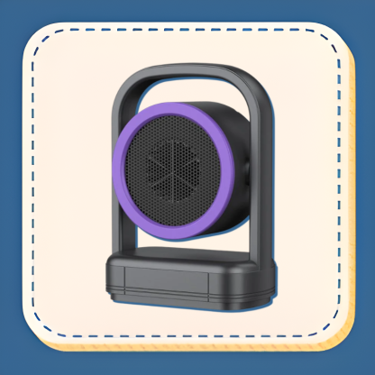  Meleg levegő keringetéses asztali lábmelegítő, gyors hőleadás