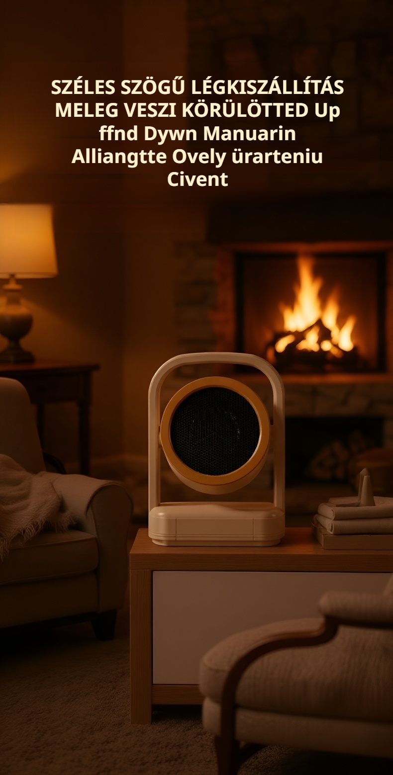 Asztali lábmelegítő modern dizájnnal