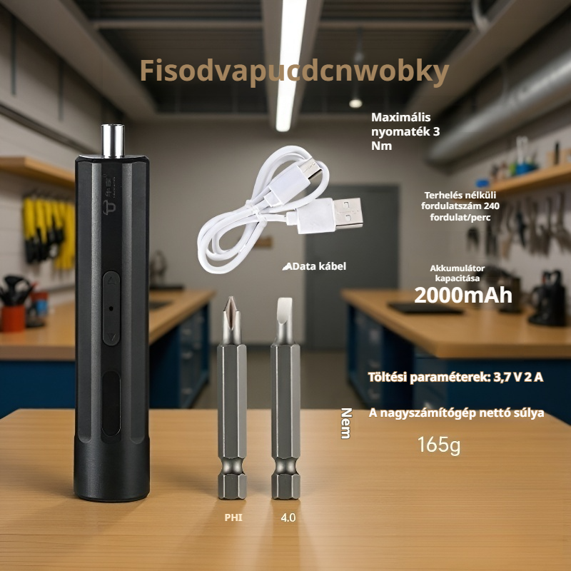  Ipari minőségű mini elektromos csavarhúzó otthoni használatra