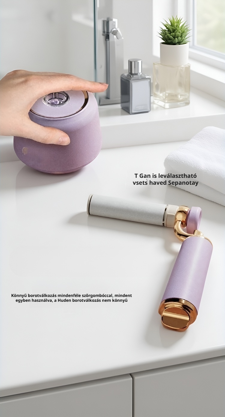 Szöszeltávolító borotva ergonómikus fogantyúval