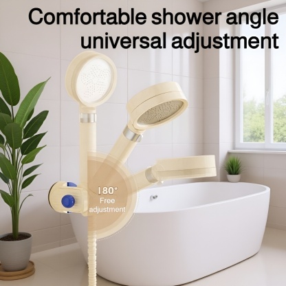 Lotus Flower Bathroom Suction Shower Bracket