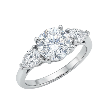 Premium Solitaire Moissanite Ring | VVS1 Clarity Lab Grown Gem | Passes Diamond Tester | 2.5x Brighter Fire| GRA Certified 💍✨