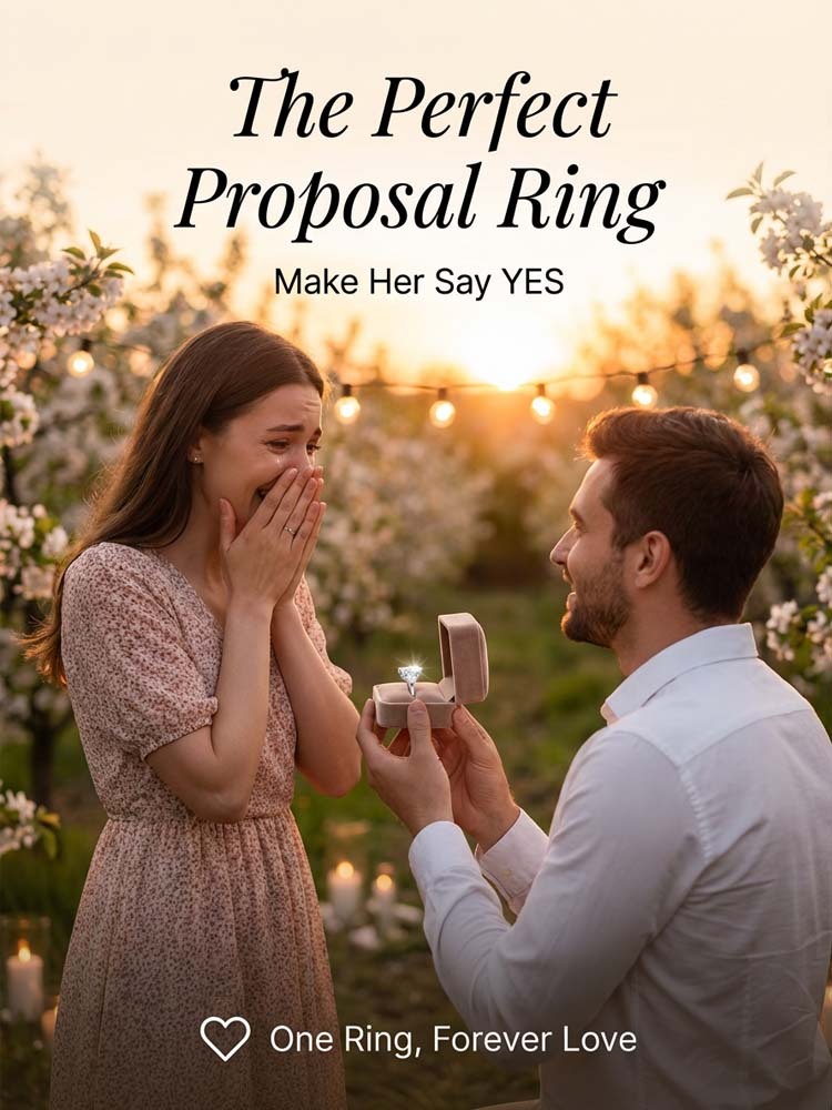 Premium Solitaire Moissanite Ring | VVS1 Clarity Lab Grown Gem | Passes Diamond Tester | 2.5x Brighter Fire| GRA Certified 💍✨