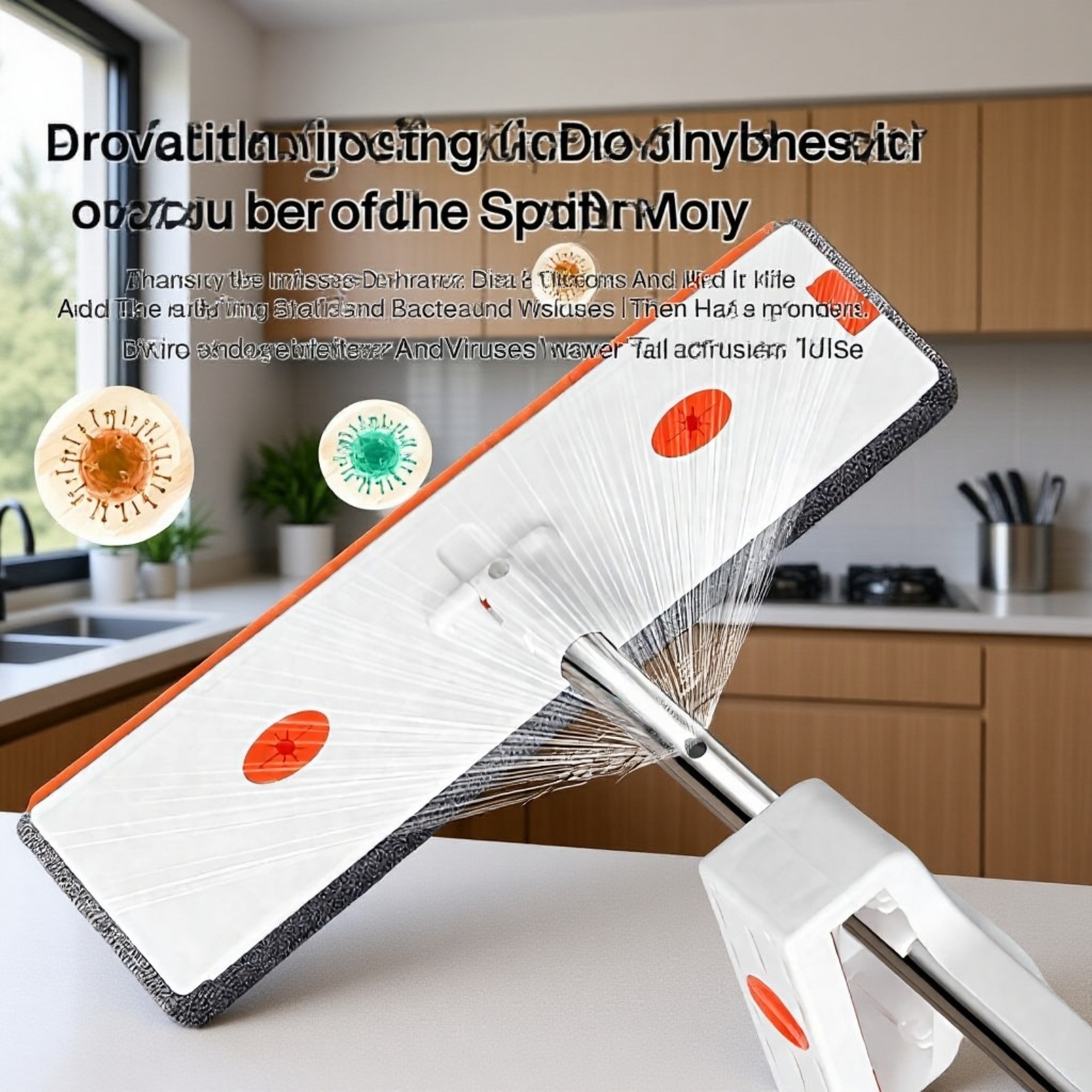 Lazy Spray Mop Artifact – One-Mop Clean, Wet and Dry, Hands-Free for Home Use