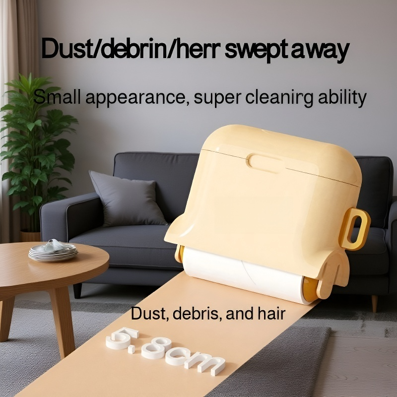 Soft Glue Replaceable Roller for Hair and Stain Removal, Compact and Easy to Carry