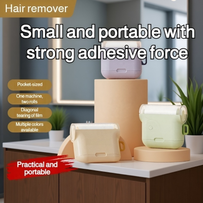 Soft Glue Replaceable Roller for Hair and Stain Removal, Compact and Easy to Carry