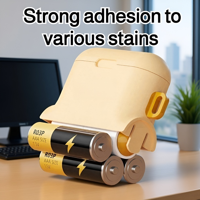 Soft Glue Replaceable Roller for Hair and Stain Removal, Compact and Easy to Carry