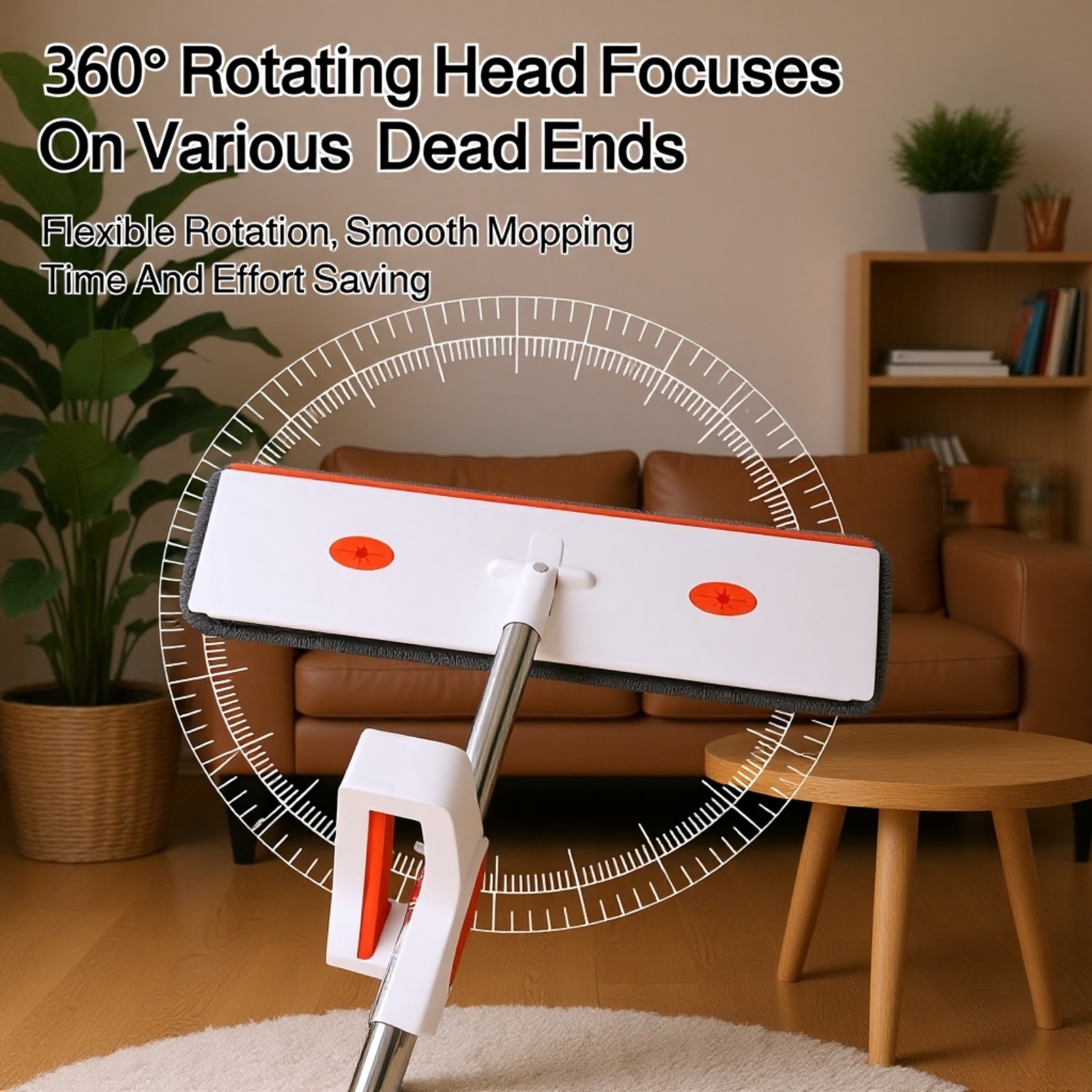 Lazy Spray Mop Artifact – One-Mop Clean, Wet and Dry, Hands-Free for Home Use