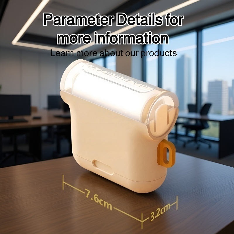 Soft Glue Replaceable Roller for Hair and Stain Removal, Compact and Easy to Carry