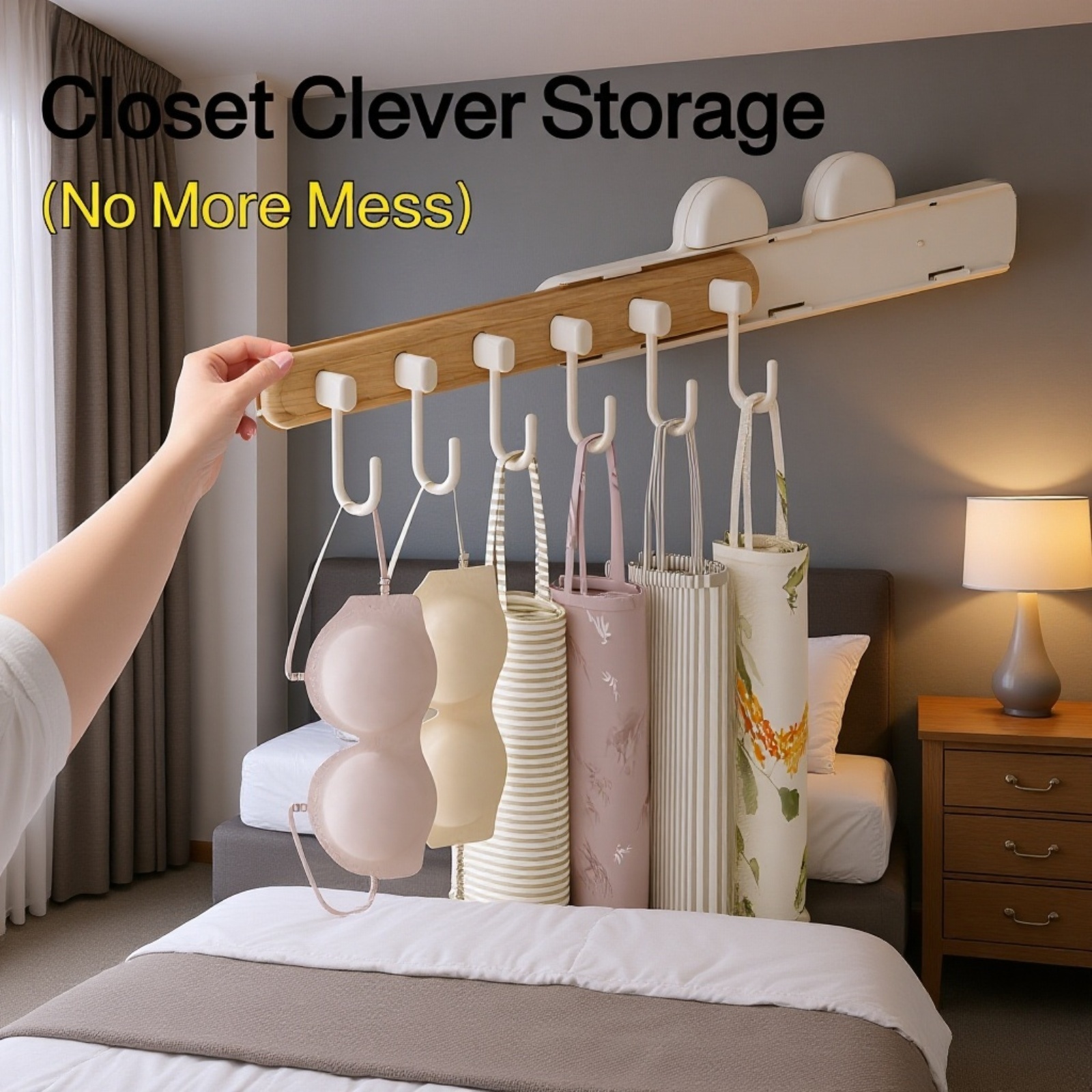 No-Drill Suction Cup Hook – Gap Expansion, Quick Installation, No Marks