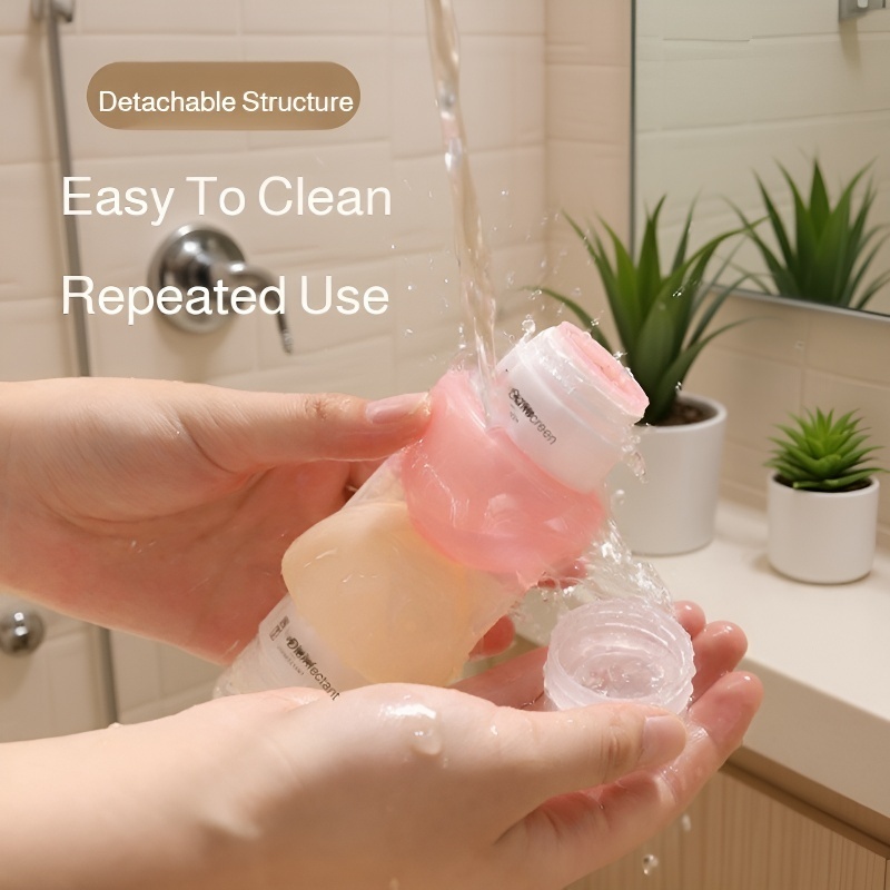  Dual Head Portable Travel Dispenser Bottles