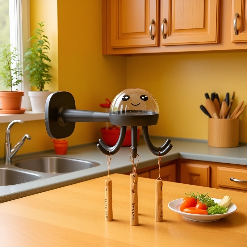 Quick Install Octopus Towel Hook for Household Kitchen and Bathroom Storage