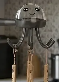 Quick Install Octopus Towel Hook mounted in bathroom