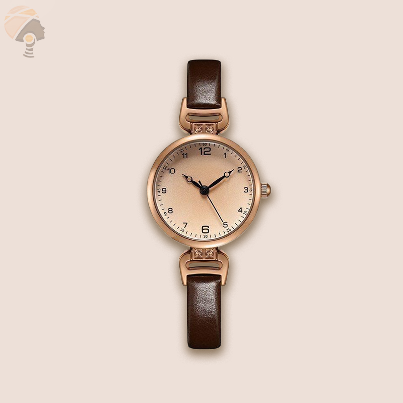 Vielseitige Vintage-Armbanduhr mit feinem Band und edlem Design