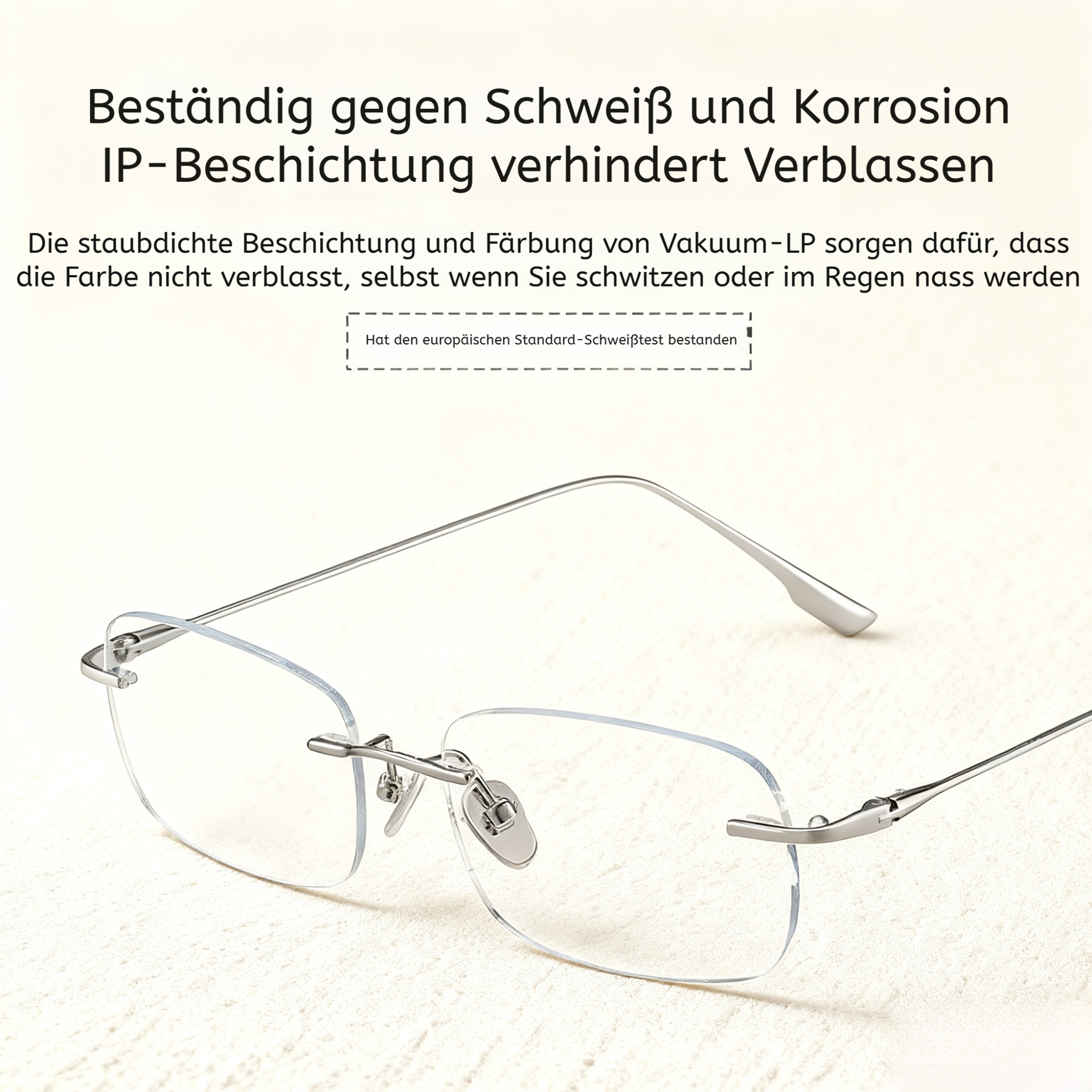 Automatische Vergrößerungs-Lesebrille mit Schönheitsfunktion Nahaufnahme