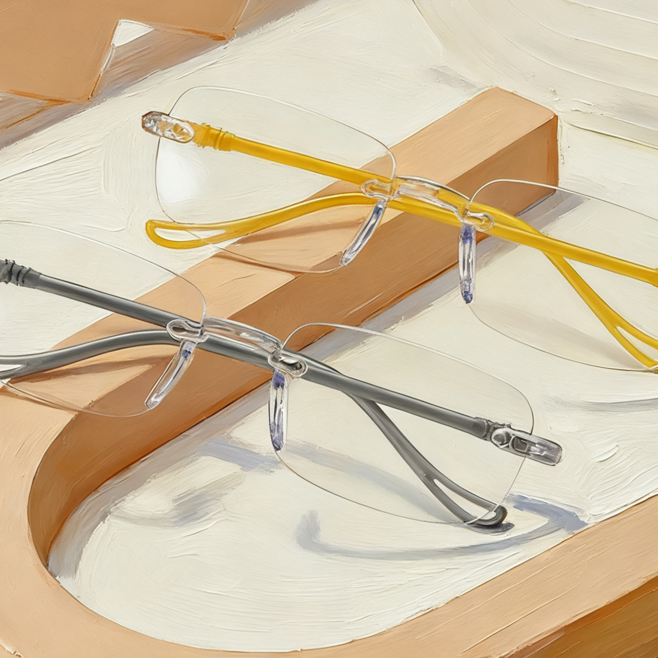 Intelligente Zoom-Brille mit Schönheitsfunktion für Altersweitsichtigkeit