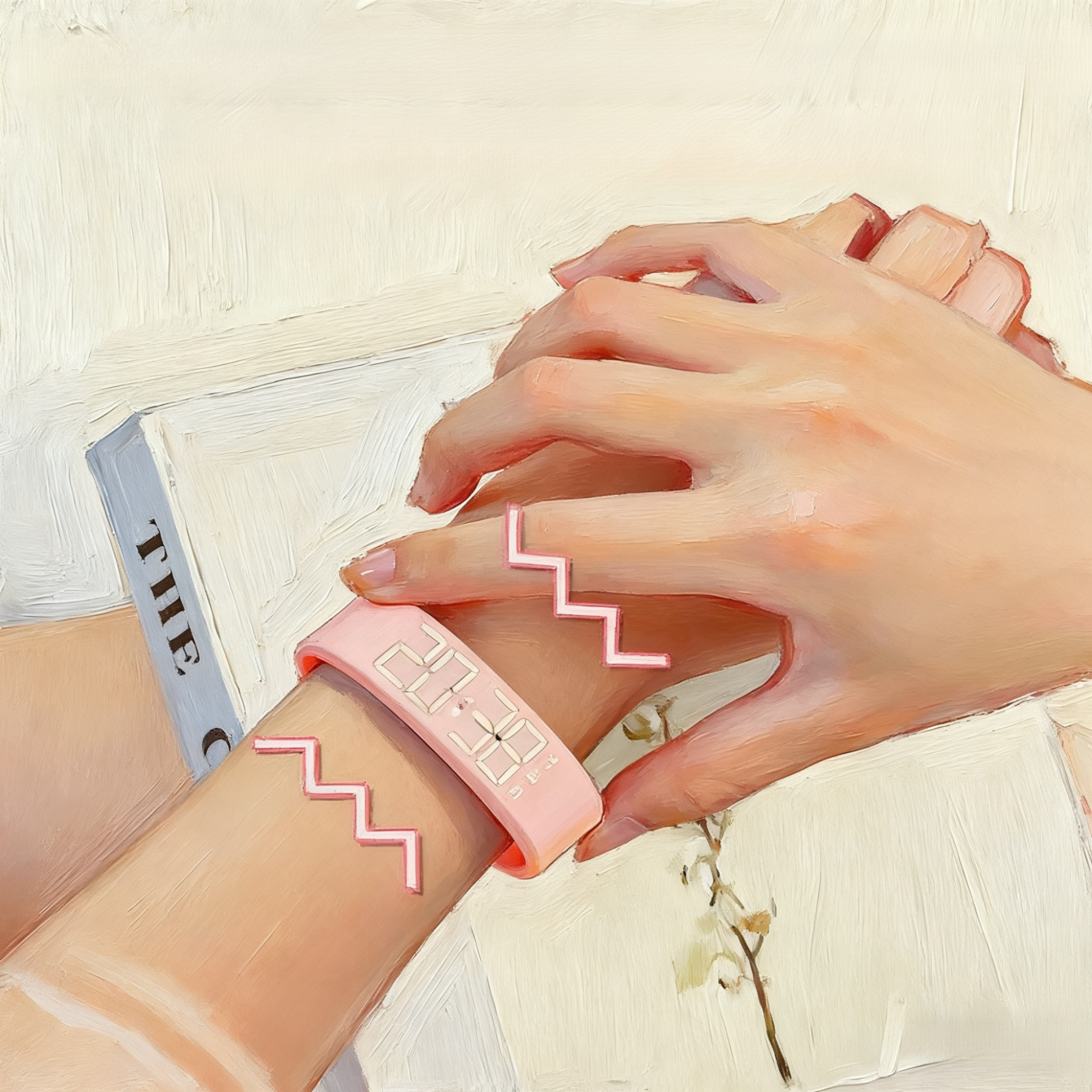 Multifunktionale elektronische Sportuhr mit Armband