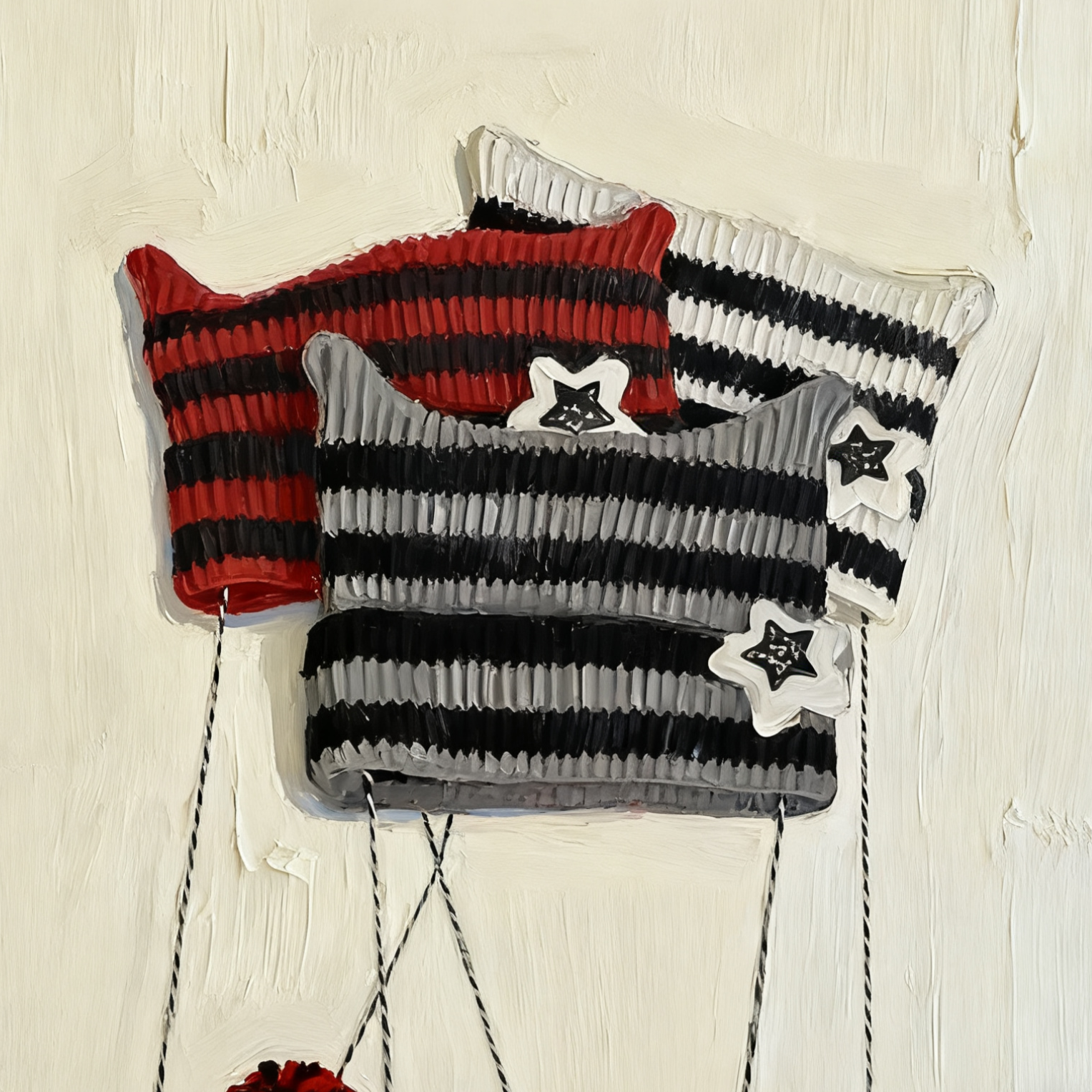 Damen Strickmütze mit Katzenohren – Warm für Herbst und Winter