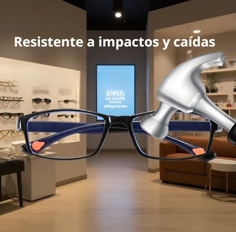 Gafas para lectura con tecnología antirradiación
