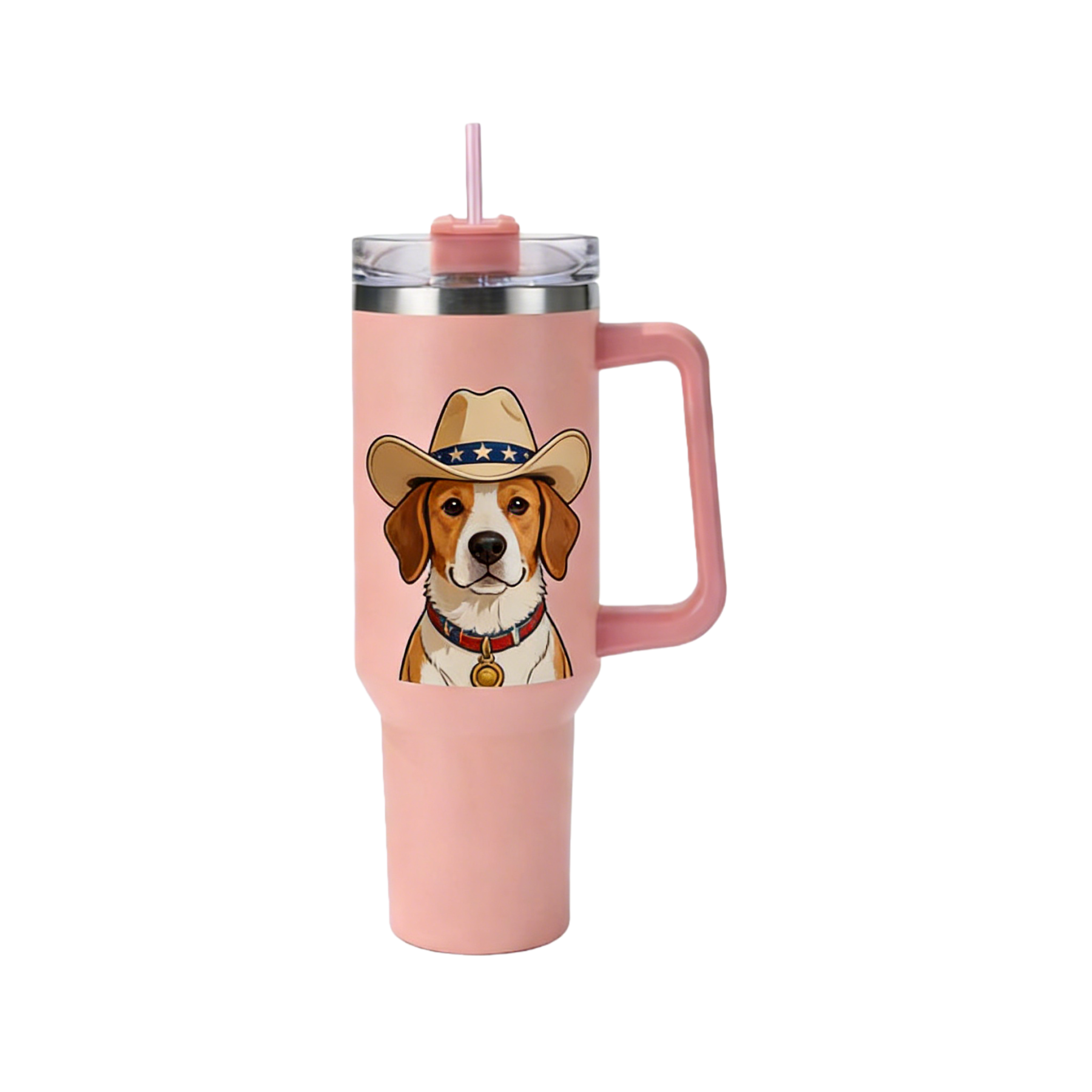 Double-Layer Vacuum Insulated 304 Stainless Steel Travel Mug for Cars