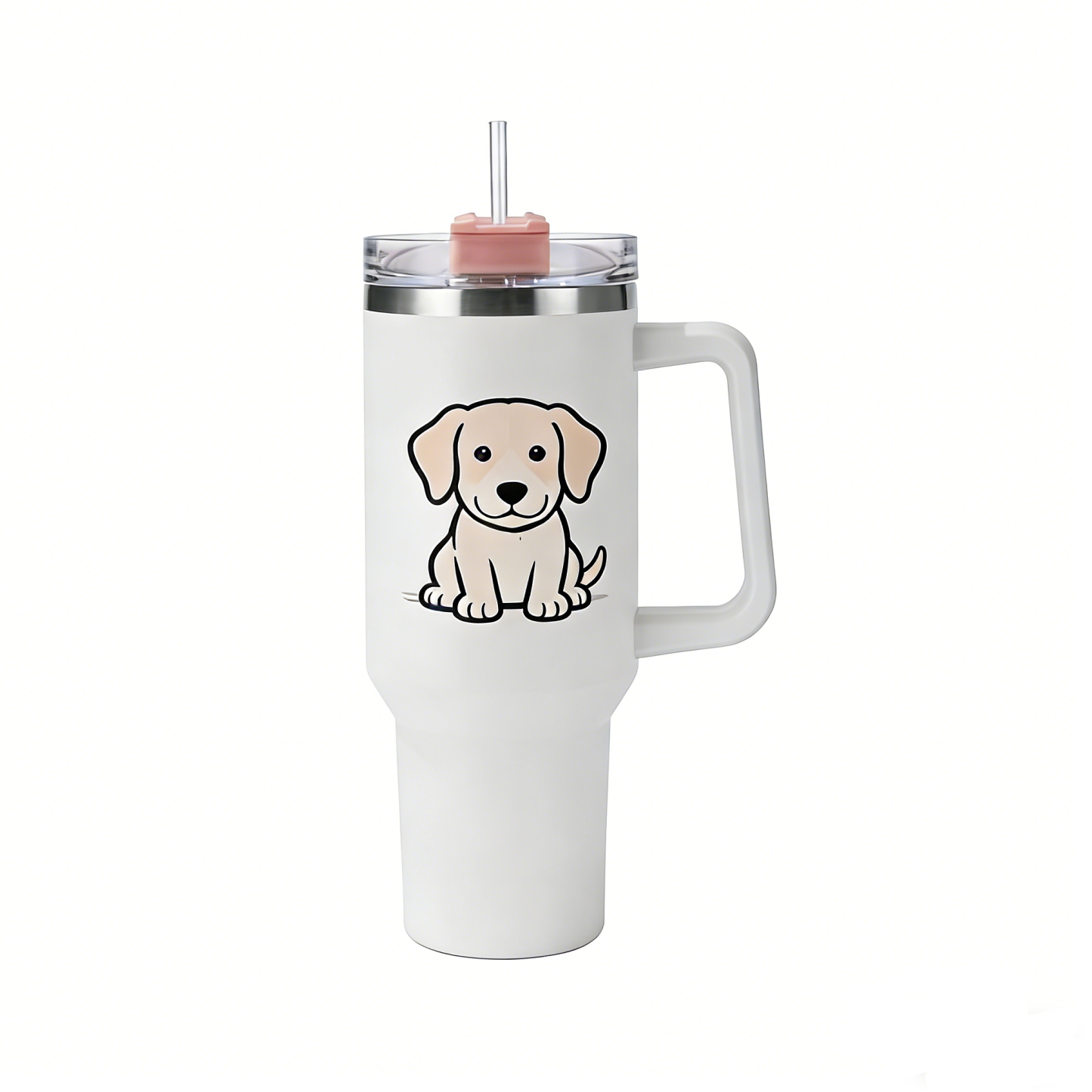 Double-Layer Vacuum Insulated 304 Stainless Steel Travel Mug for Cars